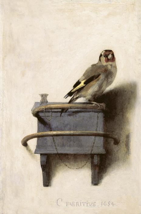 "The Goldfinch" painting