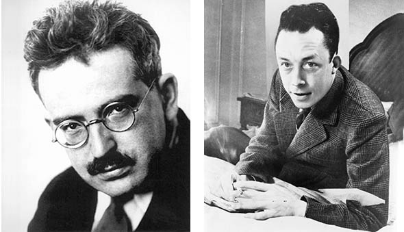 Walter Benjamin and Albert Camus 