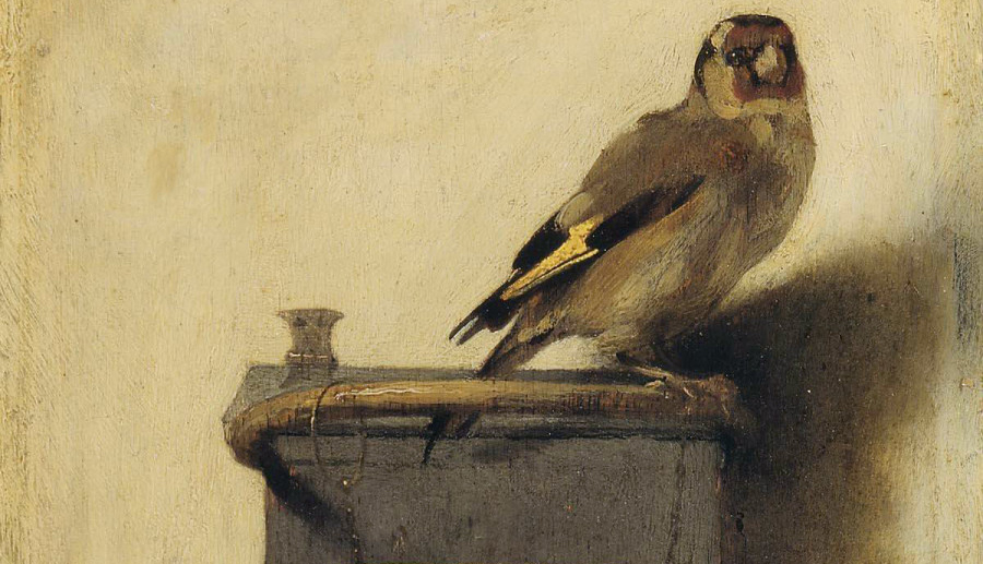 "The Goldfinch" painting