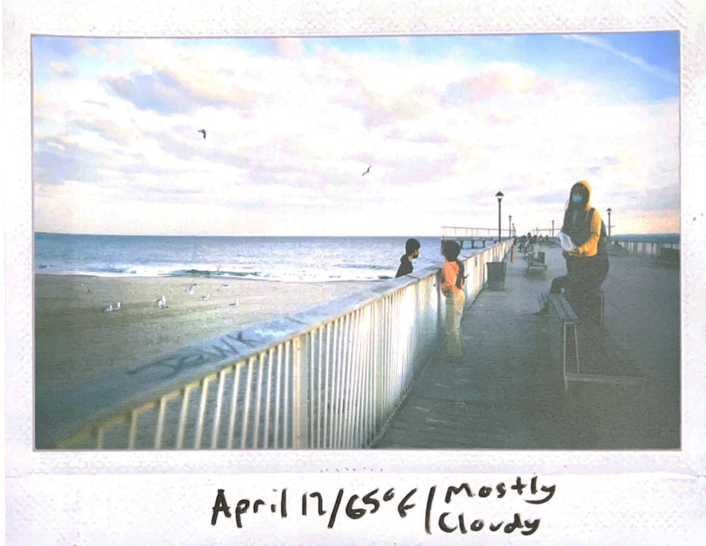 Photographs of Beach from April 17, 2023