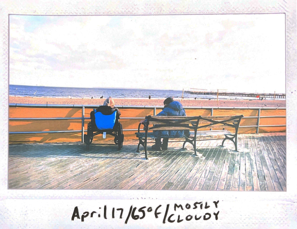 Photographs of Beach from April 17, 2023