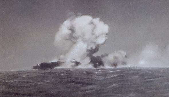 Richard Semus' "Explosion at Sea"