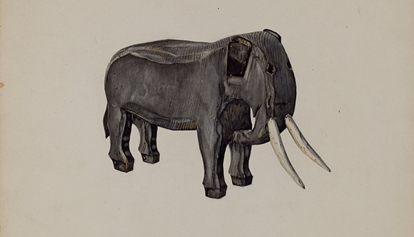 Ruby Ellery-Thornley's "The Elephant Before Darwin"