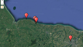 Normandy Google Virtual Tour Map