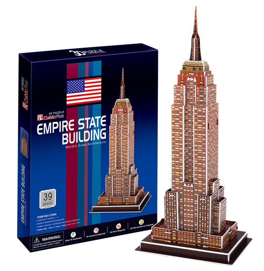 Empire State Building model set.