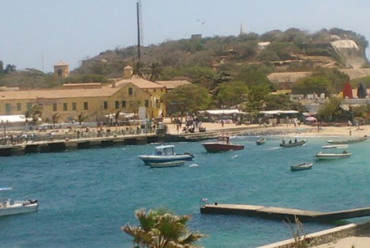 Harbor in Gorée Island.