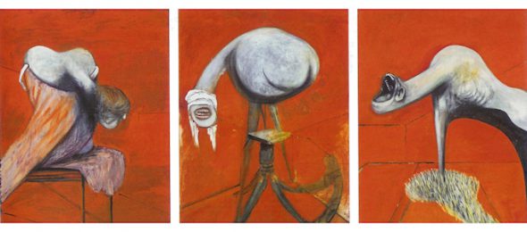 Francis Bacon's Three Studies for Figures at the Base of a Crucifixion.